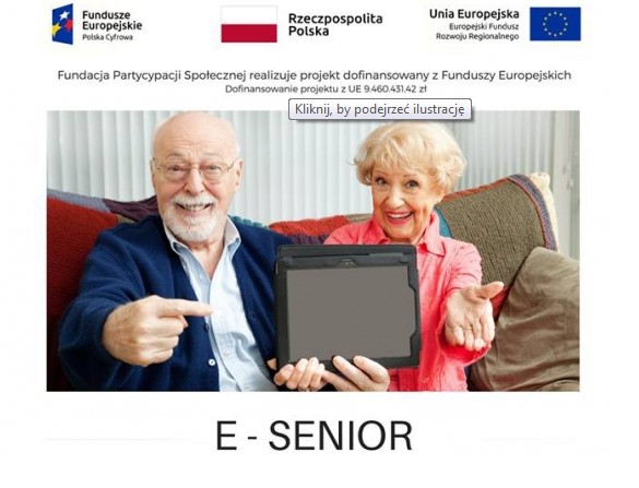 Logo projektu E-senior